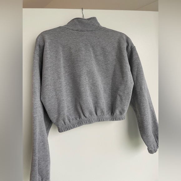 Los Angeles Apparel Cropped Sweatshirt - Picture 3 of 4